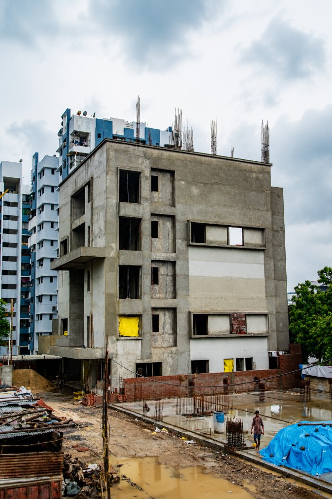 Highstaand Infraa multi-storey building under construction